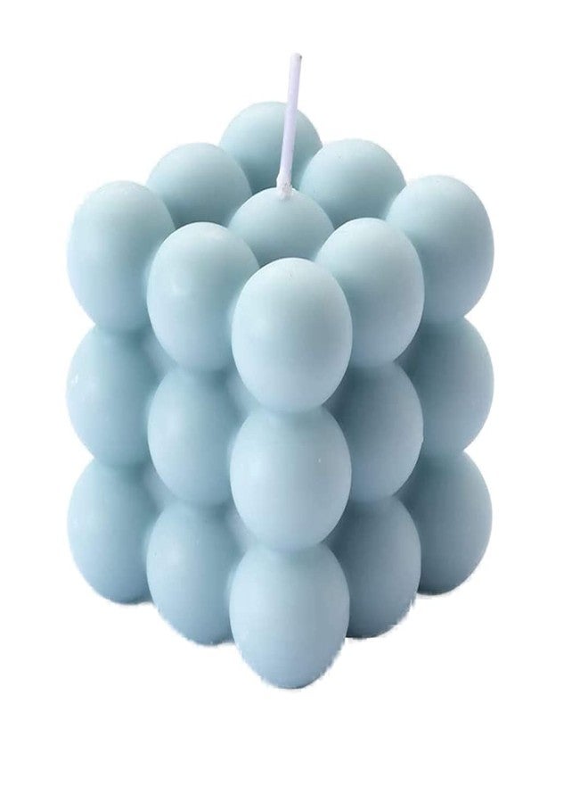 Indoblaze Bubble Candle | Scented Cube Candle | Rose, Jasmine, Ocean Breeze, Lemongrass | Pack of 4 - Image 3